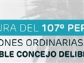 Radio Federal - Actualidad - APERTURA DEL 107° PERÍODO DE SESIONES ORDINARIAS DEL HONORABLE CONCEJO DELIBERANTE