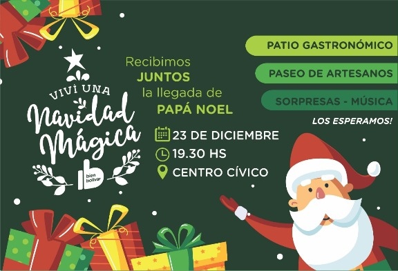 FLYER NAVIDAD MAGICA