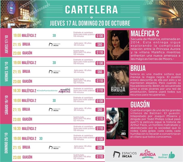 grilla cine