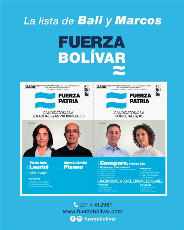 FLYER FUERZA BOLIVAR