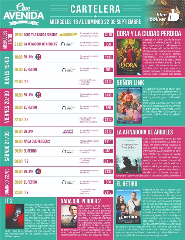 flyer cine
