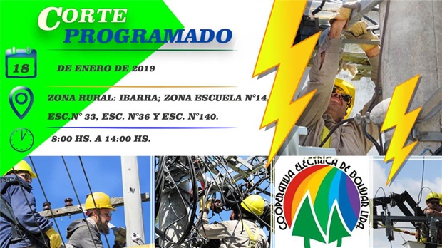 CORTE PROGRAMADO 18-1-2019