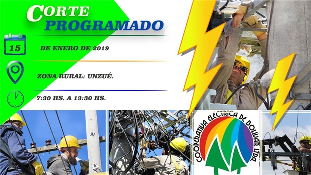 CORTE PROGRAMADO 2019 MARTES 15-09-2019