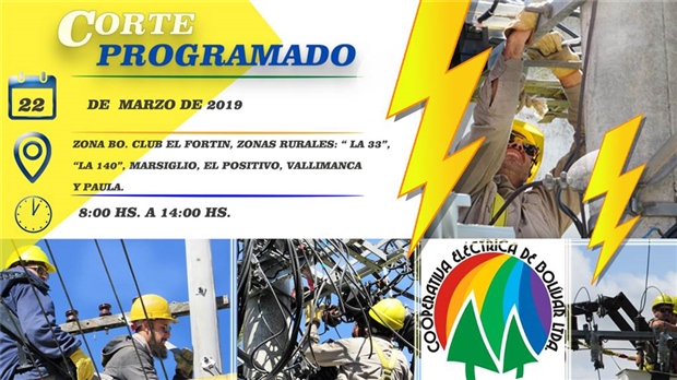 CORTE PROGRAMADO 22-03-2019