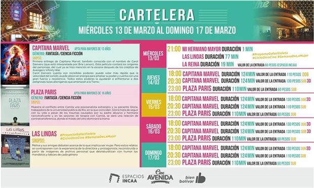 CINE_CARTELERA 13 AL 17