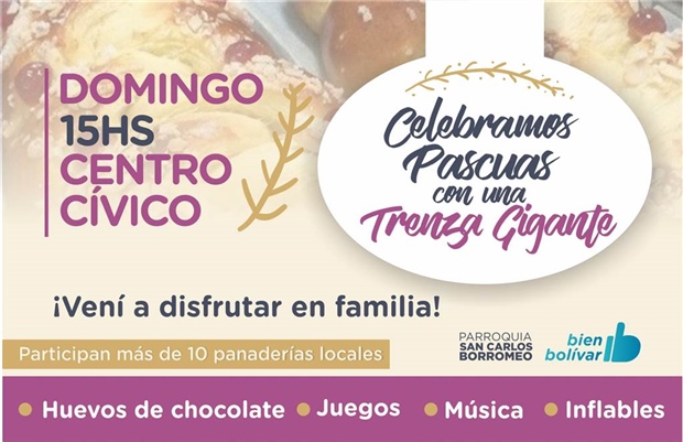 FLYER - CULTURA - TRENZA DE PASCUA GIGANTE 2019