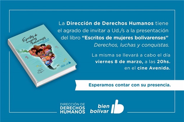 DERECHOS HUMANOS_LIBRO MUJERES invitacion
