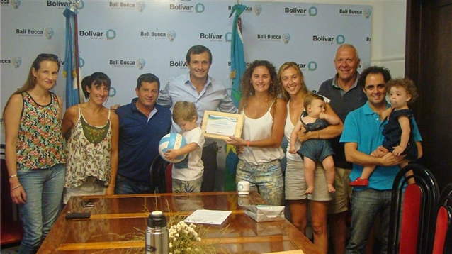 El Intendente Recibió a Marianela Garbari 02