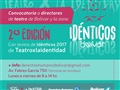 Radio Federal - Actualidad - SE ABRE LA CONVOCATORIA PARA EL CICLO TEATRAL IDÉNTICOS