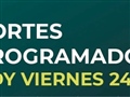 Radio Federal - Actualidad - Cortes Programados 24 - 12 - 2021