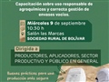 Radio Federal - Actualidad - CHARLA SOBRE GESTIÓN RESPONSABLE DE ENVASES FITOSANITARIOS