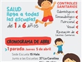 Radio Federal - Actualidad - DESDE ESTE JUEVES LA SECRETARÍA DE SALUD IMPLEMENTA EL PROGRAMA DE SANIDAD ESCOLAR