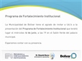 Radio Federal - Actualidad - Se presentará el Programa de Fortalecimiento Institucional