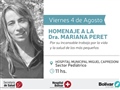 Radio Federal - Actualidad - EL HOSPITAL DE BOLÍVAR LE RINDE HOMENAJE A LA PEDIATRA MARIANA PERET