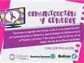 Radio Federal - Actualidad - SE BRINDARÁN DOS CAPACITACIONES SOBRE GÉNERO 