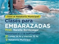 Radio Federal - Actualidad - EL NATATORIO MUNICIPAL SUMA CLASES DE NATACIÓN PARA EMBARAZADAS