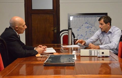 EL INTENDENTE SE REUNIÓ CON EL DIRECTOR DEL HOSPITAL