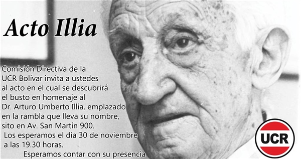 invitaciòn Illia