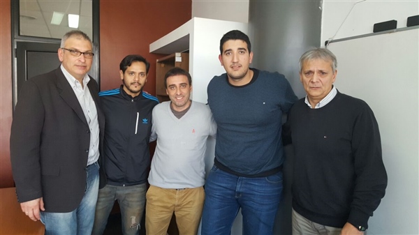 OSCAR IBAÑEZ SE REUNIÓ CON CASTRILLI