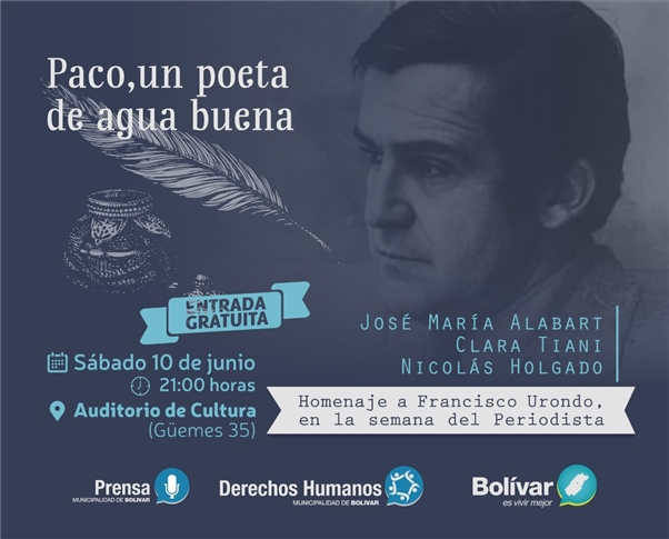 flyer homenaje a paco
