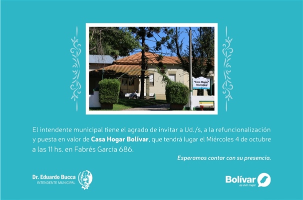 BUCCA INAUGURA OBRAS EN CASA HOGAR 02