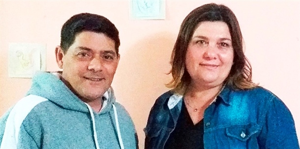 Roque Gómez y Griselda Ferrou