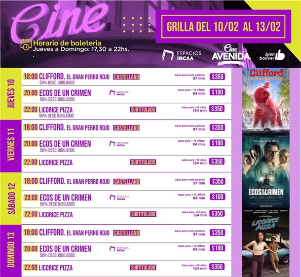 cartelera