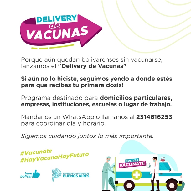 DELIVERY DE VACUNAS