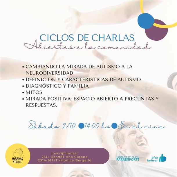 flyer charla