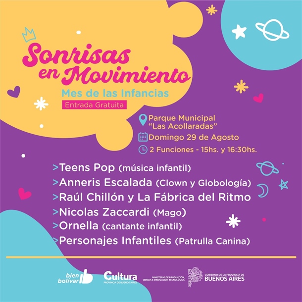 flyer evento infancias
