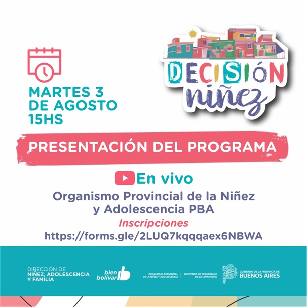 flyer niñez