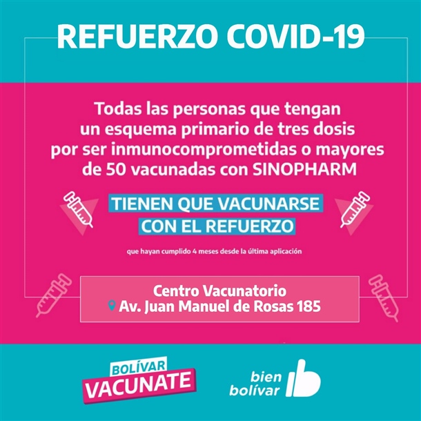 FLYER REFUERZO COVID