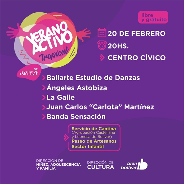 flyer verano activo