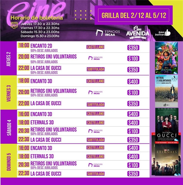 FLYER CINE
