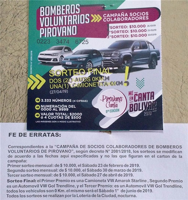 RIFA ME ENCANTA BOLIVAR 2019 02