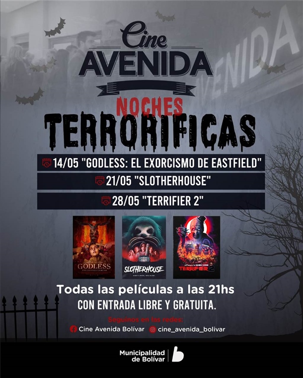 flyer cine terror