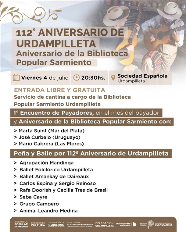 112 aniv. urdampilleta