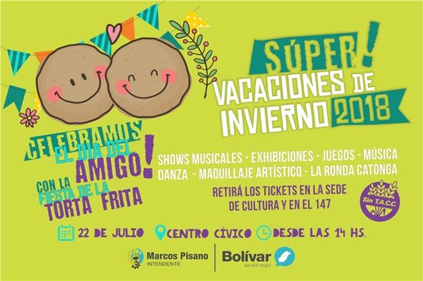 flyer fiesta de la torta frita