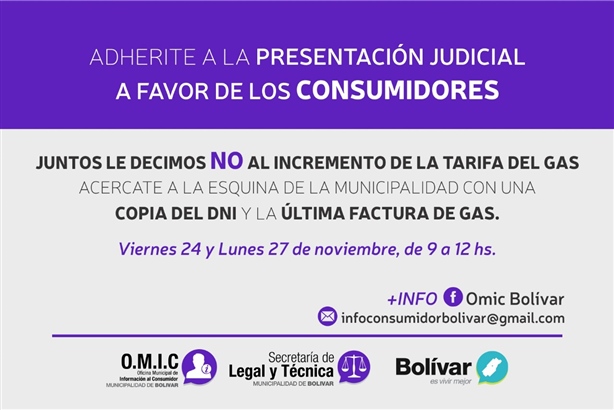 aumento de gas