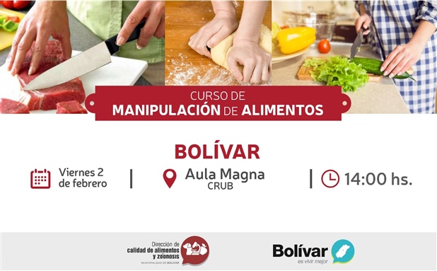 CURSO DE MANIPULACIÓN DE ALIMENTOS DE 2018
