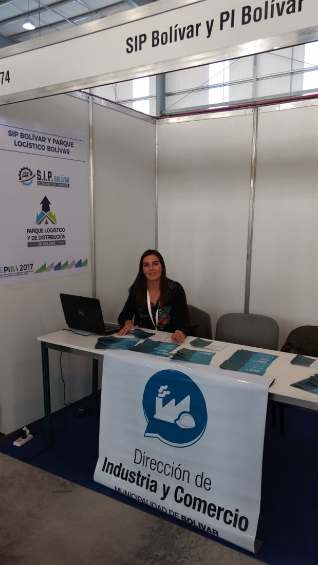 BOLIVAR PRESENTE EN LA EXPOSICIÓN DE PARQUES INDUSTRIALES DE LA PROVINCIA 02