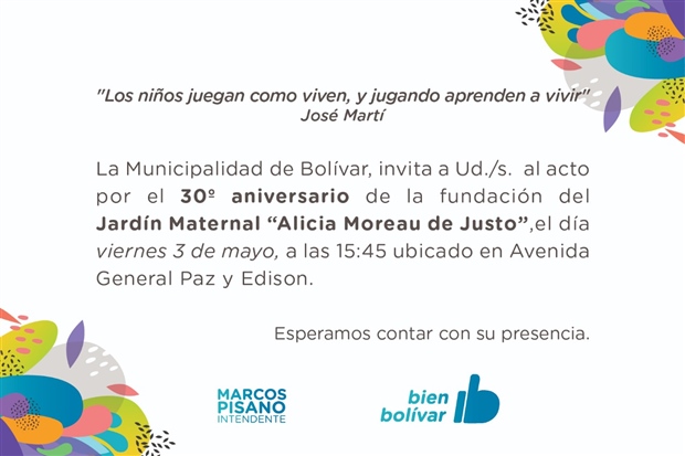 InvitaciónJardín
