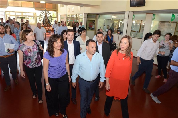 VIDAL Y ORTIZ RECORRIERON LOS NUEVOS SERVICIOS DEL HOSPITAL EVITA 02