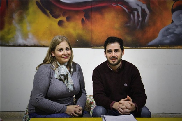 Alicia Otero y Enzo Moreira
