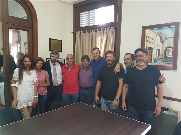 INTENDENTE Y LOS CONCEJALES SE REUNIERON CON ATRAMUBO Y FESIMUBO