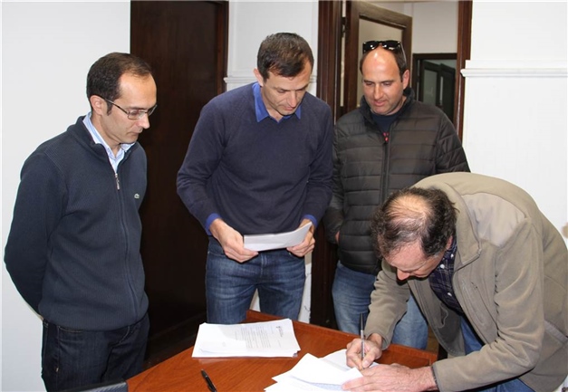 BUCCA RECIBIÓ A UN GRUPO DE PRODUCTORES AGROPECUARIOS