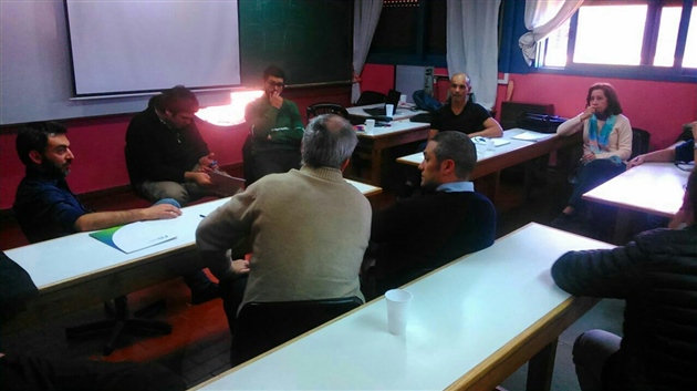 16-08-24 El equipo de Obras Públicas participó de un seminario sobre prácticas de la Ingeniería Muni