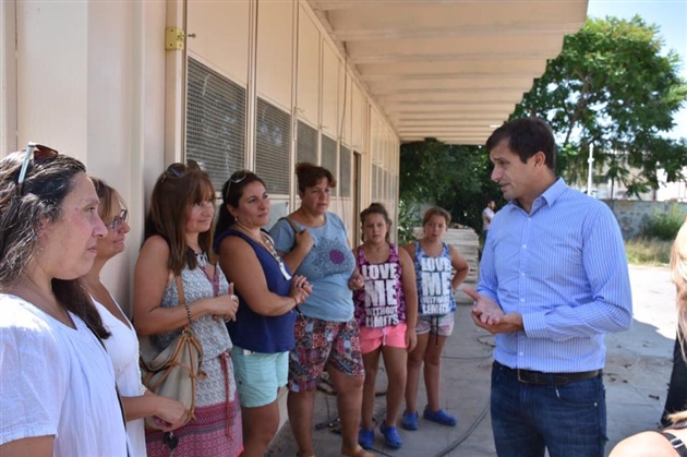INTENDENTE RECORRIÓ LAS INSTALACIONES DEL JARDÍN 905 02