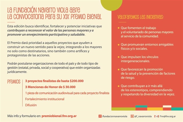 Premio Bienal Personas Mayores-Fundación Navarro Viola 02