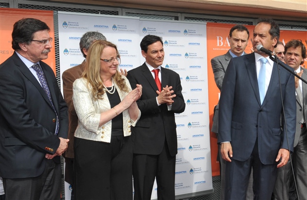 Scioli- Educación